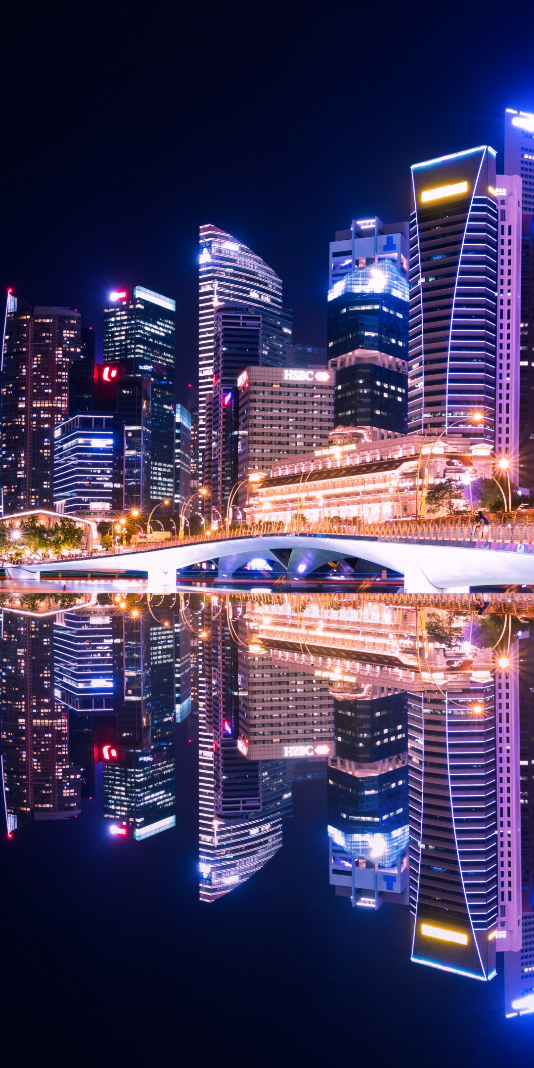 City Skyline Wallpaper 4K, Singapore, Skyscrapers, Modern